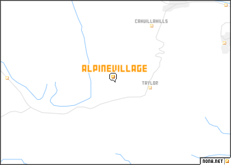 map of Alpine Village