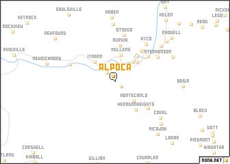 map of Alpoca