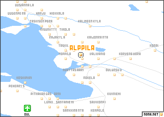 map of Alppila