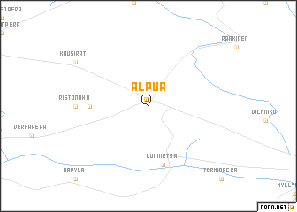 map of Alpua