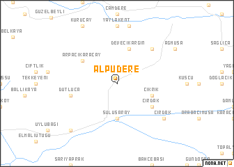 map of Alpudere