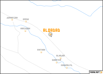 map of Al Qadād