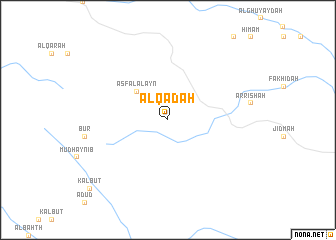 map of Al Qa‘dah
