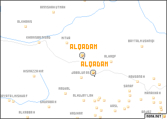 map of Al Qadam