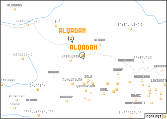 map of Al Qadam