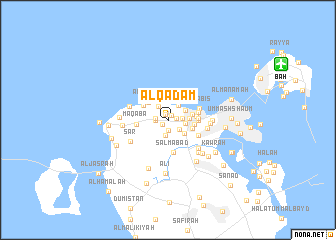 map of Al Qadam