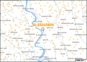 map of Al Qaḑḑābah