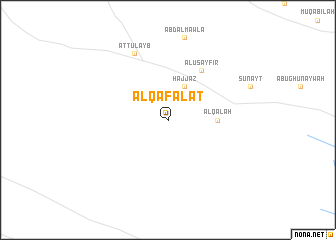 map of Al Qafalāt