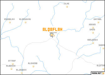 map of Al Qaflah
