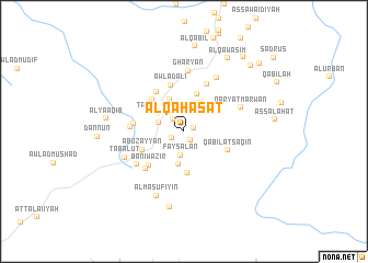 map of Al Qaḩāşāt