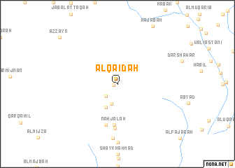 map of Al Qā‘idah