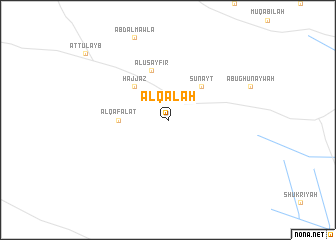 map of Al Qal‘ah