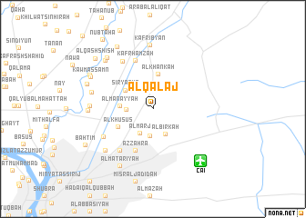map of Al Qalaj