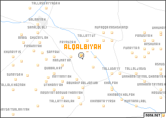 map of Al Qalbīyah