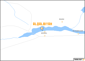 map of Al Qalbīyah