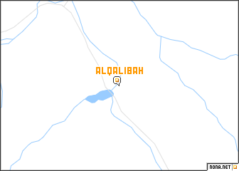 map of Al Qalībah