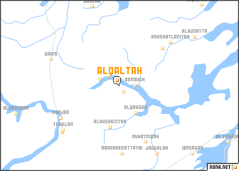 map of Al Qaltah