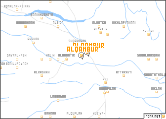 map of Al Qambūr