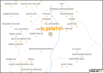 map of Al Qanāţir
