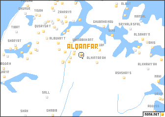 map of Al Qanfar