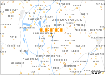 map of Al Qanna‘bah