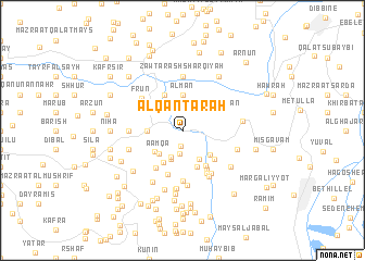 map of Al Qanţarah