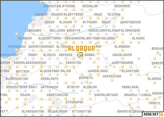 map of Al Qa‘qūr