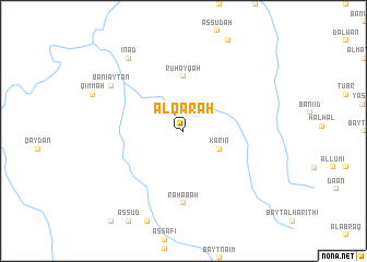 map of Al Qārah