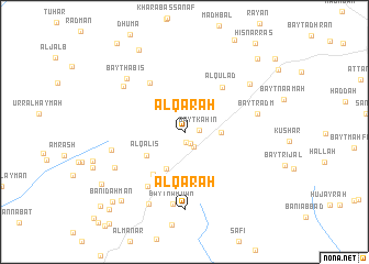 map of Al Qārah