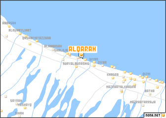 map of Al Qārah