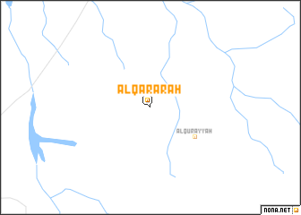 map of Al Qarārah