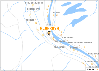 map of Al Qarāyā