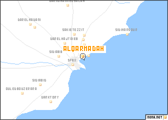 map of Al Qarmadah