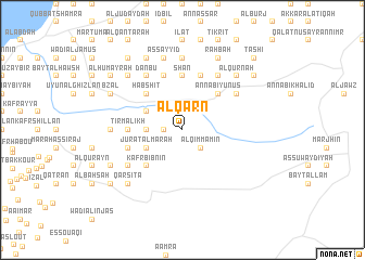 map of Al Qarn