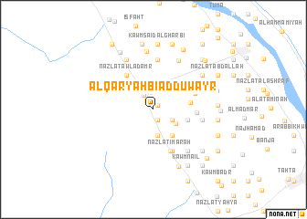 map of Al Qaryah bi ad Duwayr