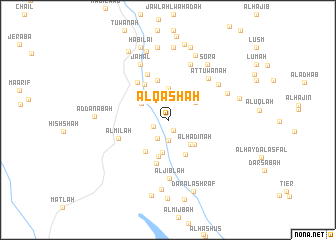 map of Al Qash‘ah