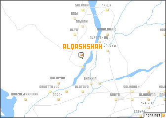 map of Al Qashshah