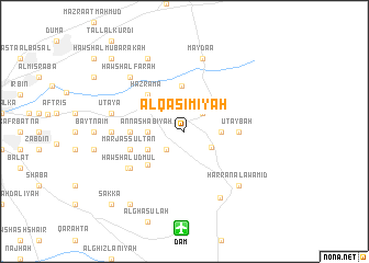 map of Al Qāsimīyah