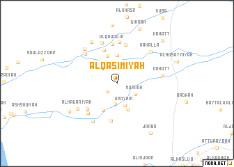 map of Al Qāsimīyah