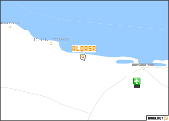 map of Al Qaşr