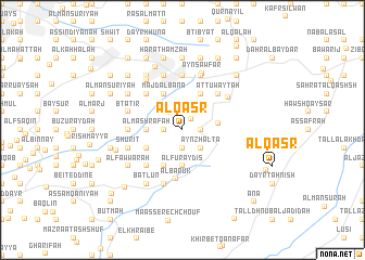 map of Al Qaşr