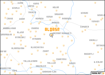 map of Al Qaşr