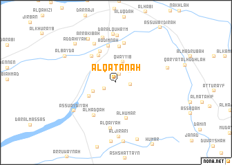 map of Al Qaţanah