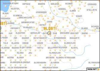 map of Al Qāţi‘