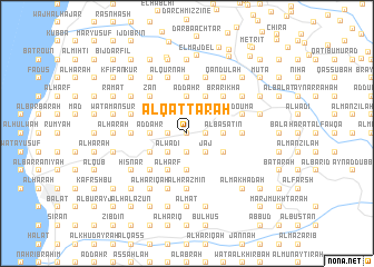 map of Al Qaţţārah