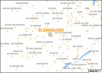 map of Al Qawādirah