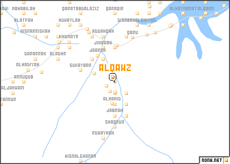 map of Al Qawz