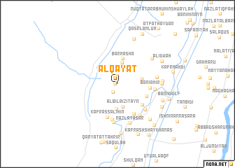 map of Al Qāyāt