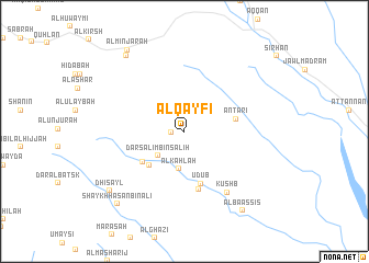 map of Al Qayfī
