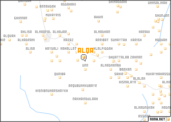 map of Al Qā‘